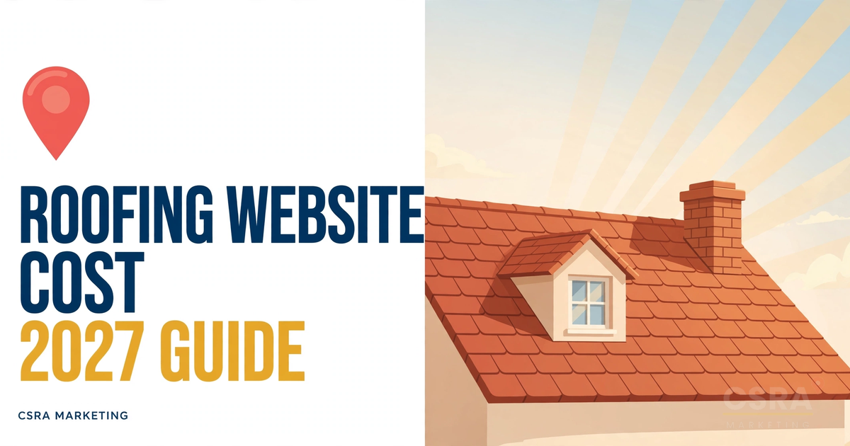 Roofing Website Cost 2027 Guide